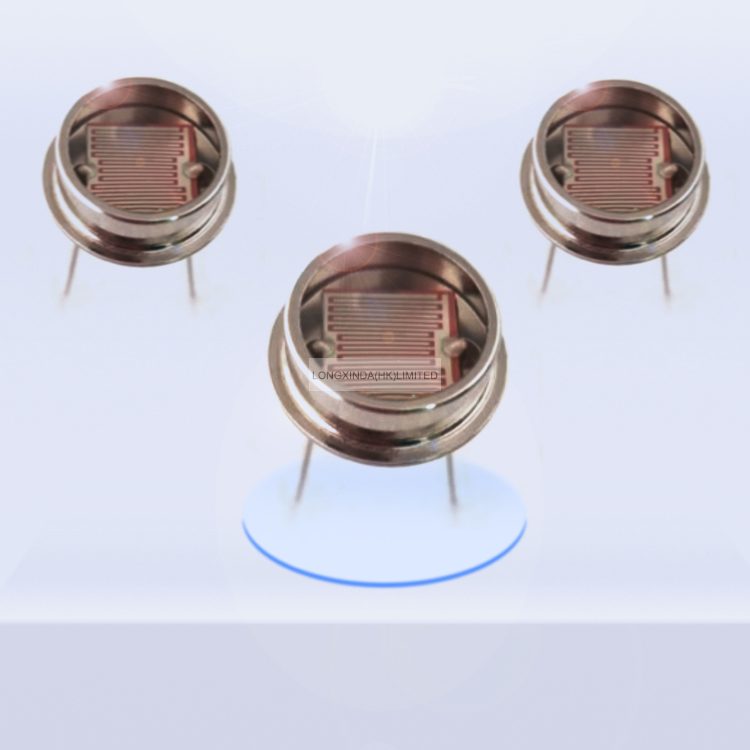 Metal Package Photoresistor 8-20kohm LXD/GH12528 Light Dependent Resistor (LDR) CdS Photocell Serie