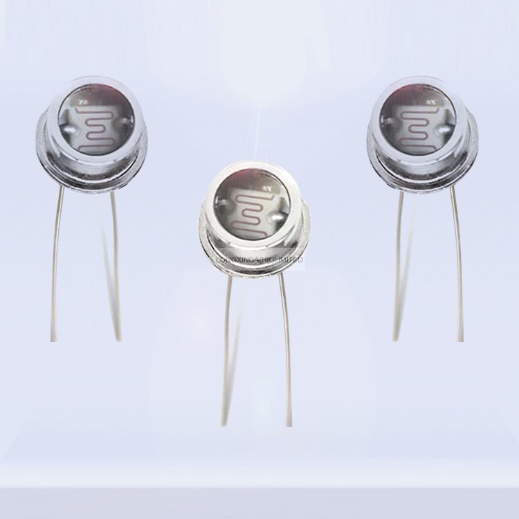 Photoresistor 5-10kohm@10Lux LXD/GH6516 Light Dependent Resistor (LDR) 5mm Metal Package CdS Photocell Serie