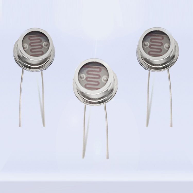Photoresistor 5-10kohm@10Lux LXD/6516 Light Dependent Resistor (LDR) 5mm Metal Package CdS Photocell Serie